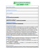 Portfólio Individual Projeto de extensão I - Gestão da qualidade