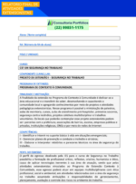 Projeto de extensão I - Segurança no trabalho